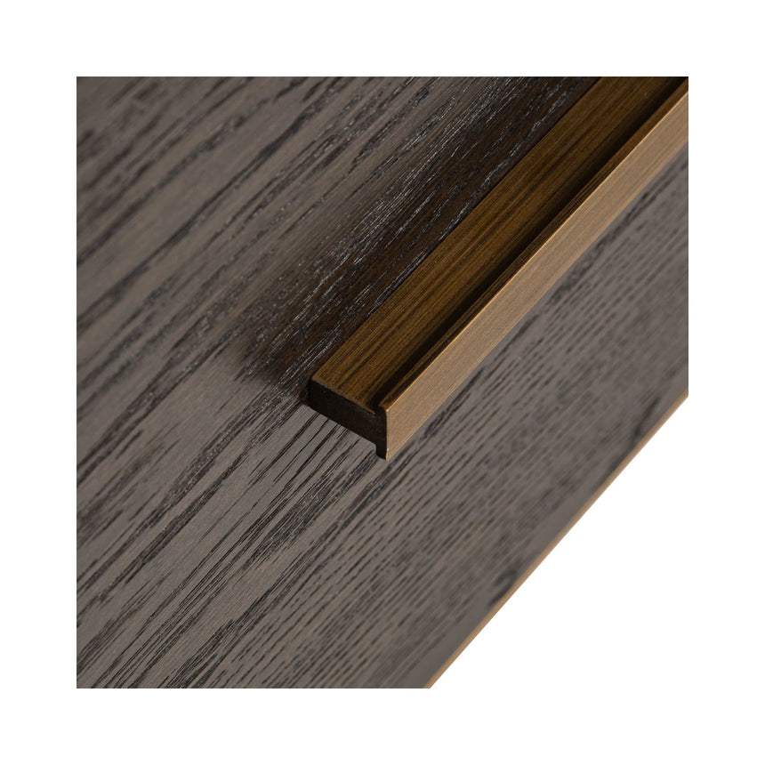 Vitrine Carter klein in braun mit 2 Schubladen, 50x38x220 cm von Richmond Interiors – Bild 6
