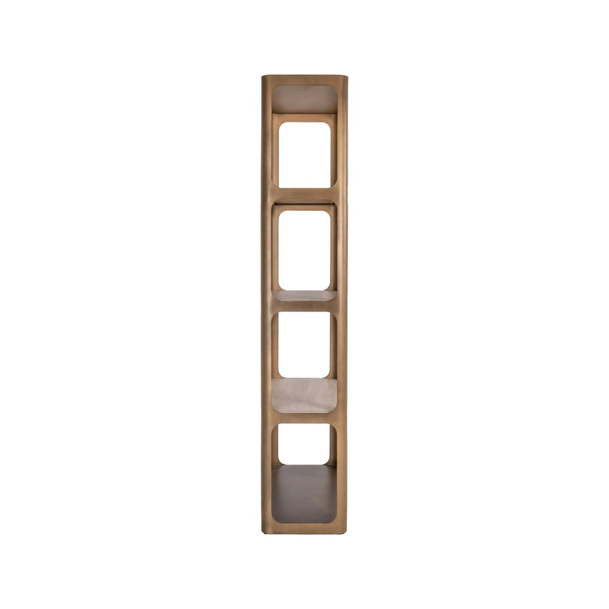 Vitrine Claridge in antikgold, 100x40x210 cm von Richmond Interiors – Bild 5