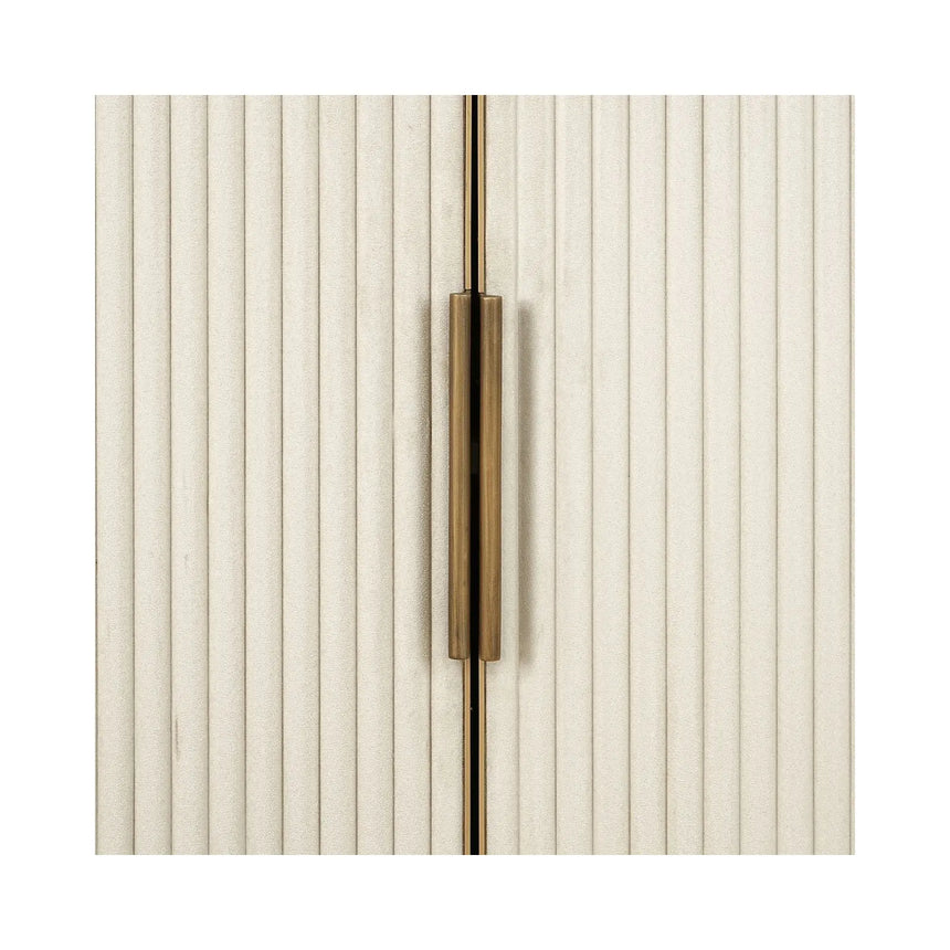 Vitrine Tivoli in weiß, 100x45x197 cm von Richmond Interiors – Bild 7