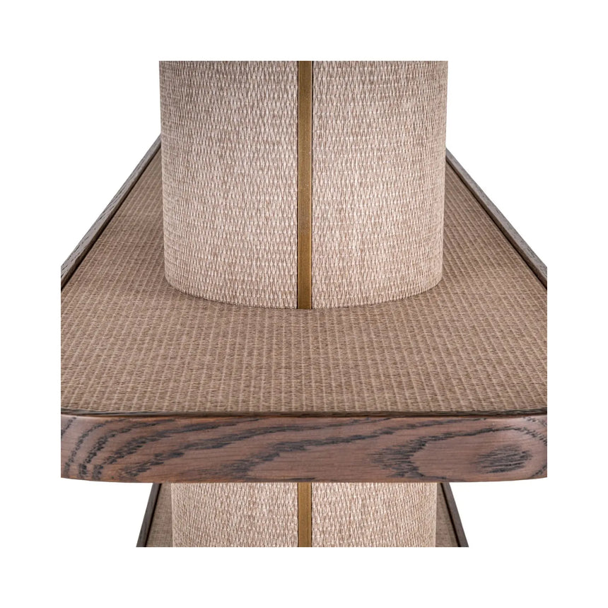 Vitrine Willox in beige, 150x40x180 cm von Richmond Interiors – Bild 7