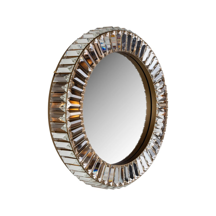 Wandleuchte Becky aus Eisen und Kristall in gold von Richmond Interiors – Bild 2