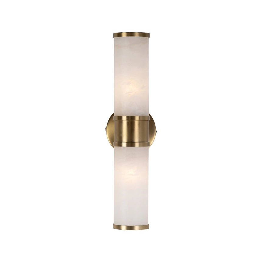 Wandleuchte Charlize aus Eisen und Marmorimitat in gold von Richmond Interiors – Bild 1