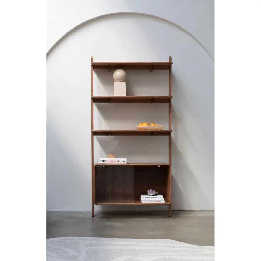 Rise Regal Walnuss 90x180 cm - ZEN ZONE Furniture