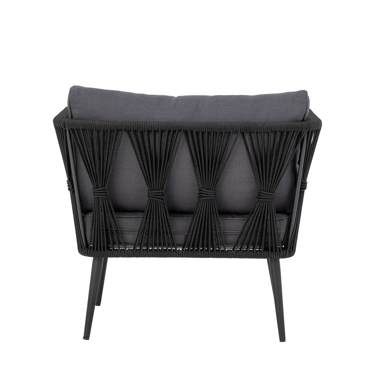 Pavone Loungesessel, Schwarz, Metall - ZEN ZONE Furniture