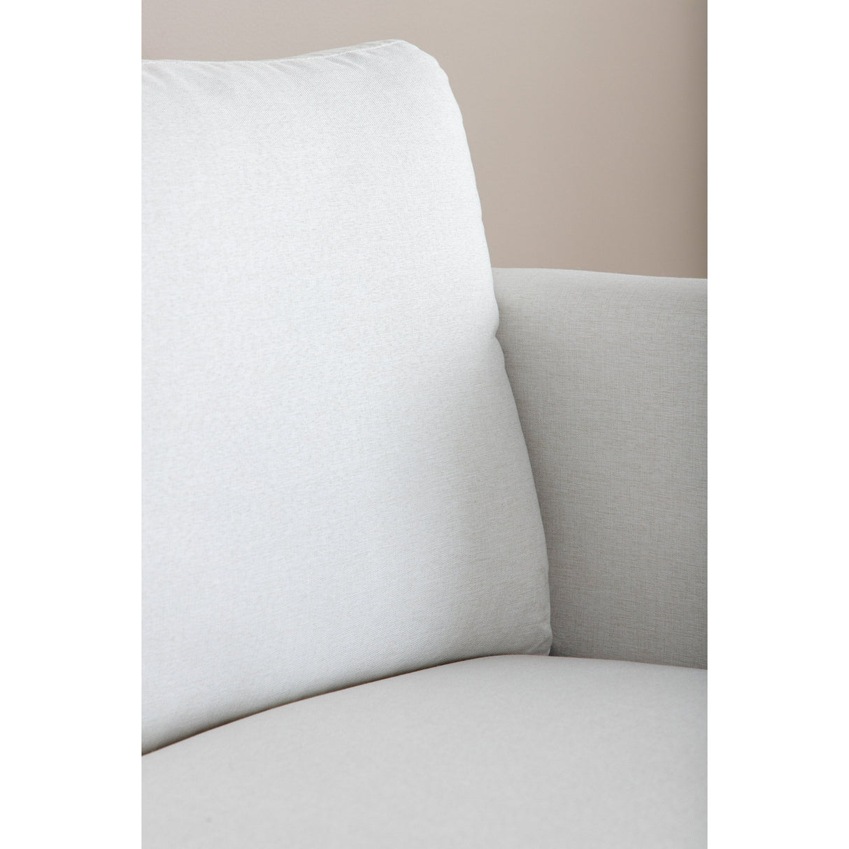 Zoom 2-Sitzer Sofa - Schwarz / Hellbeige Stoff - ZEN ZONE Furniture