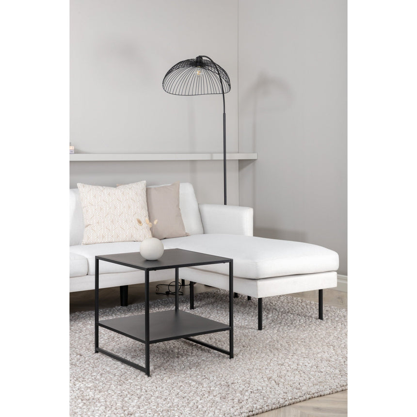 Zoom U-Sofa - Schwarz / Hellbeige Stoff - ZEN ZONE Furniture