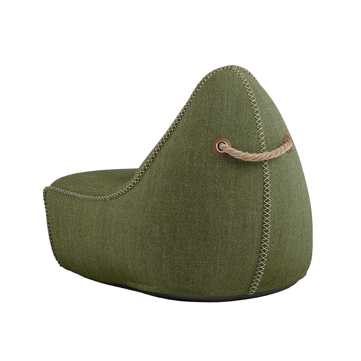 Cobana Lounge Chair Olive von SACKit – Produktbild 4
