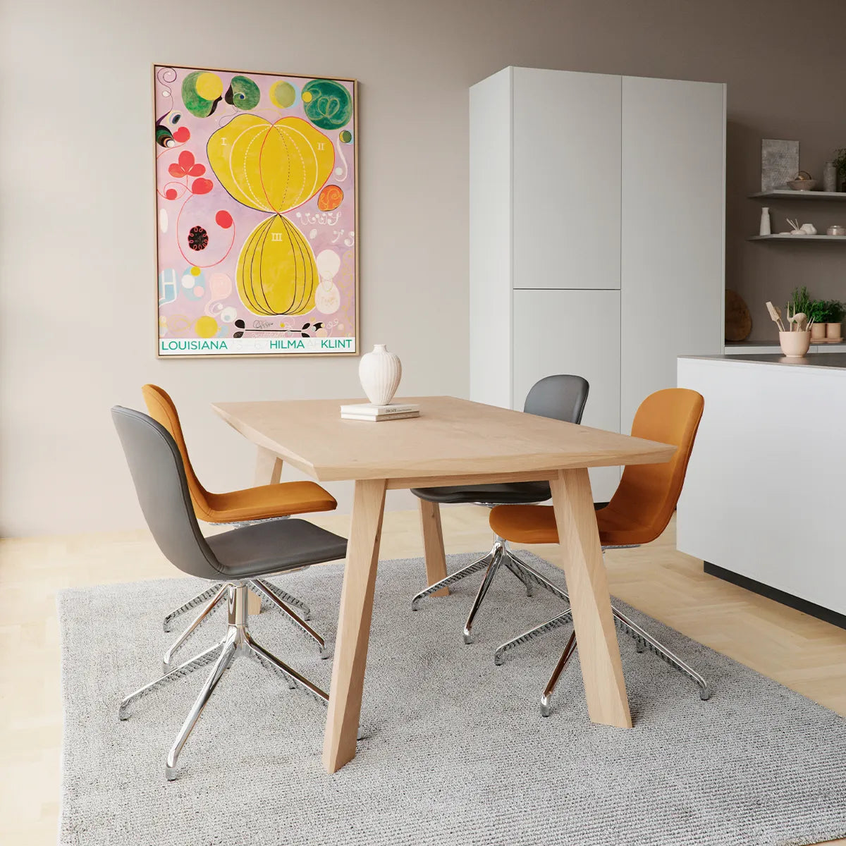 Edge Dining Table 180x90 cm von SACKit – Produktbild 2