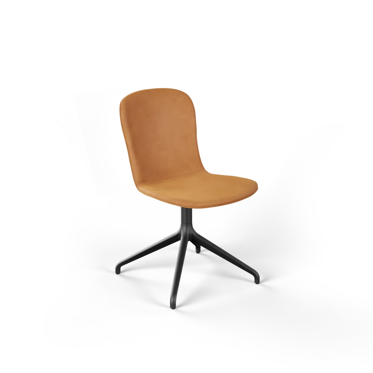 Chair no. One S1 Black Swivel - Luna Sandstone – Bild 1
