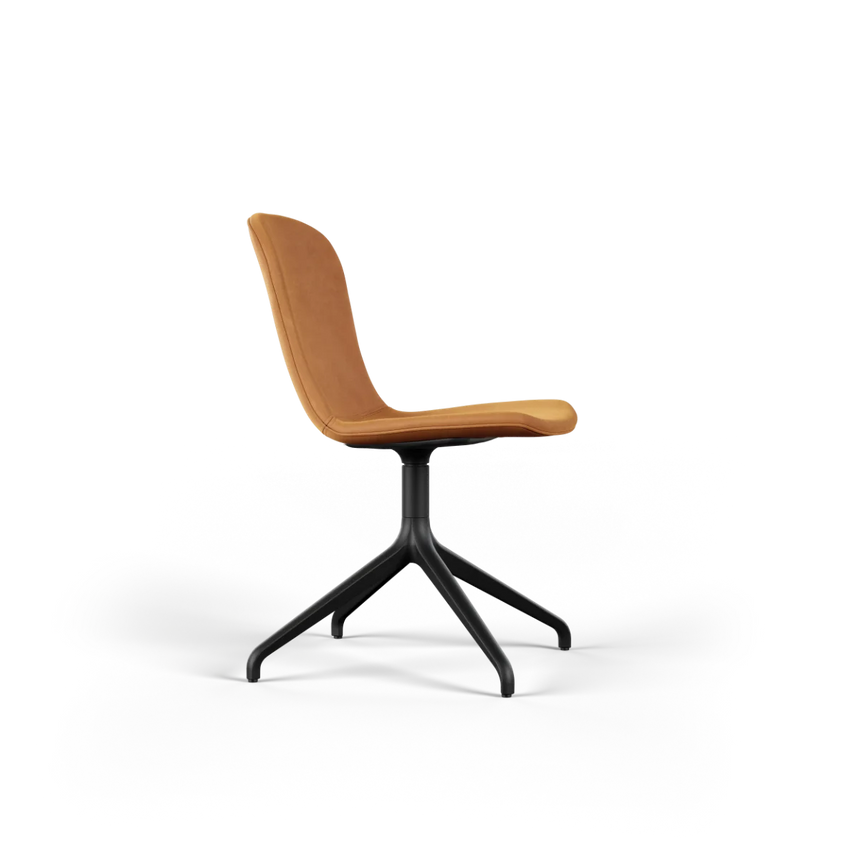 Chair no. One S1 Black Swivel - Luna Sandstone – Bild 6