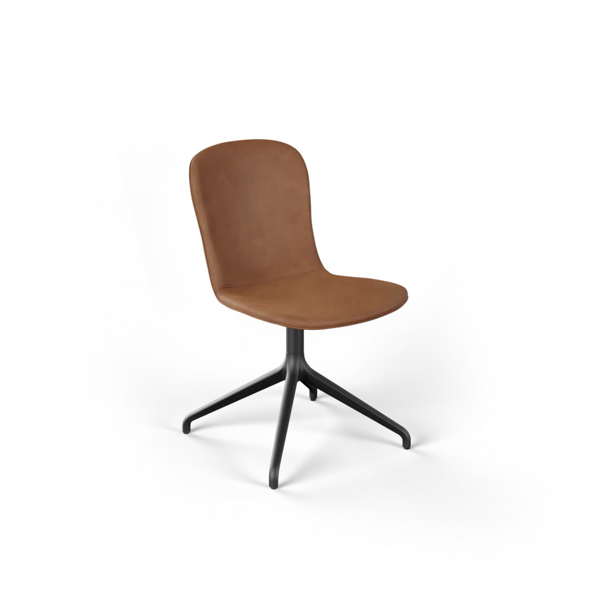 Chair no. One S1 Black Swivel - Luna Walnut – Bild 1