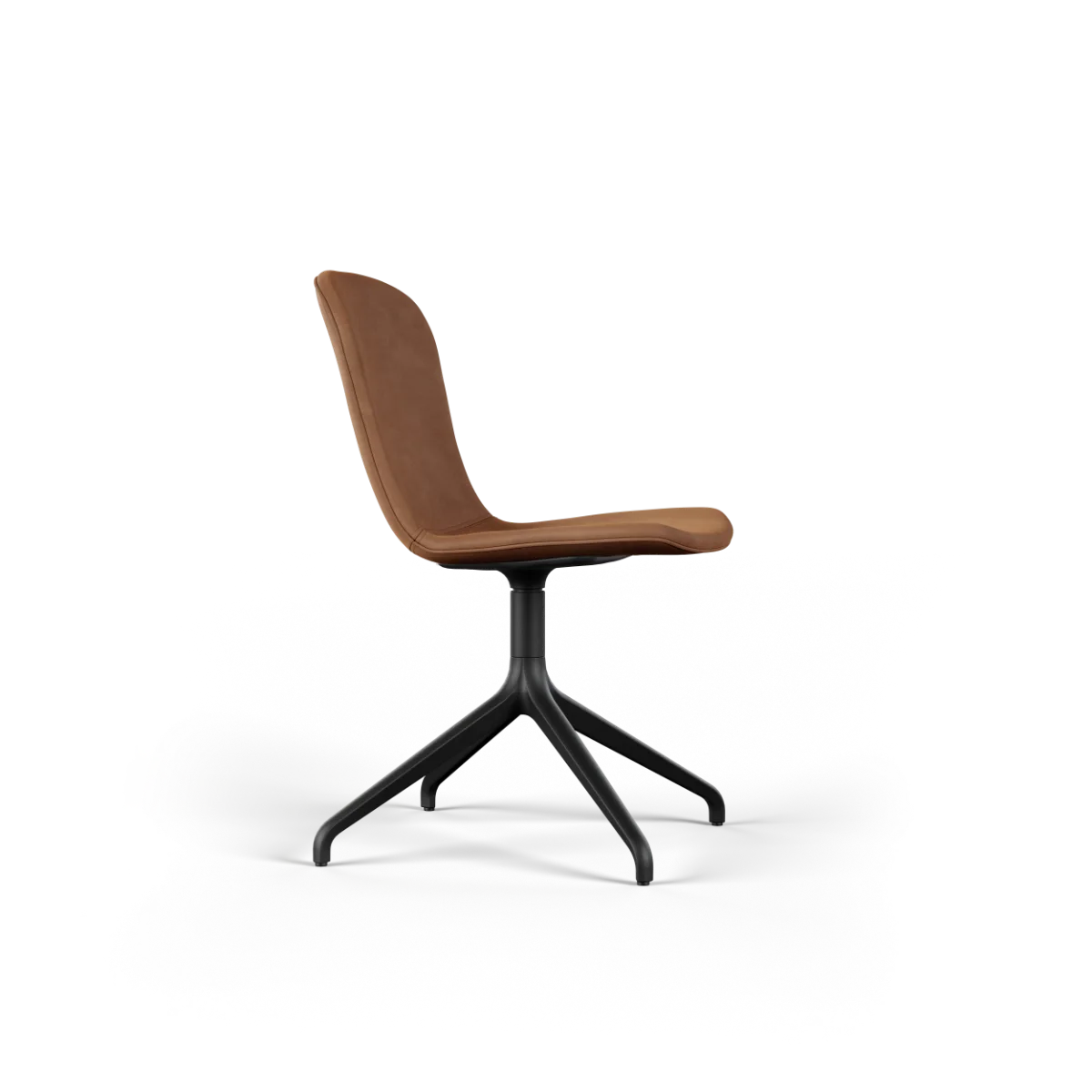 Chair no. One S1 Black Swivel - Luna Walnut – Bild 6