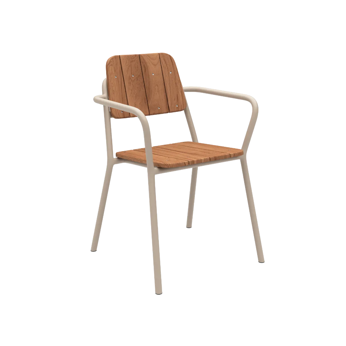 Kirra Patio Chair Taupe – Bild 1