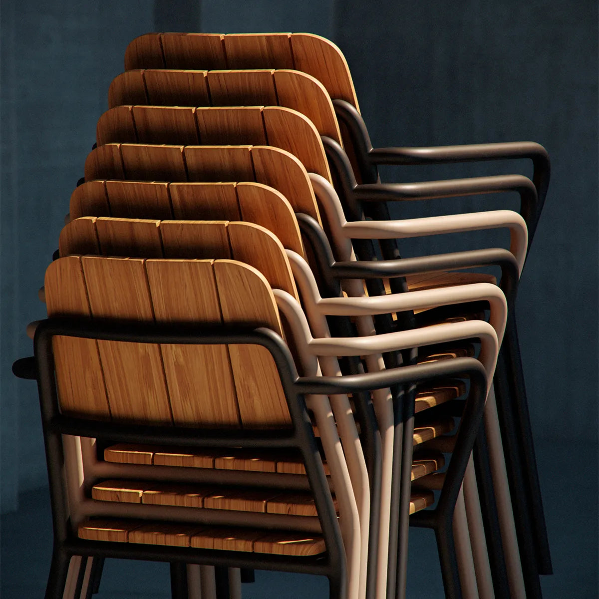 Kirra Patio Chair Taupe – Bild 8