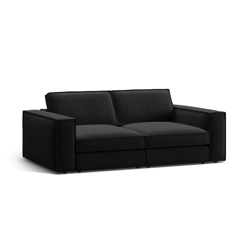 Pola 3-Sitzer Sofa aus Samt oder Strukturstoff, 236x103 cm - ZEN ZONE Furniture