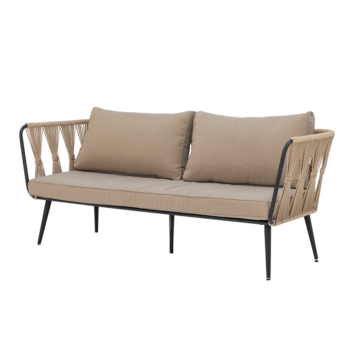 Pavone Sofa, Braun, Metall - ZEN ZONE Furniture