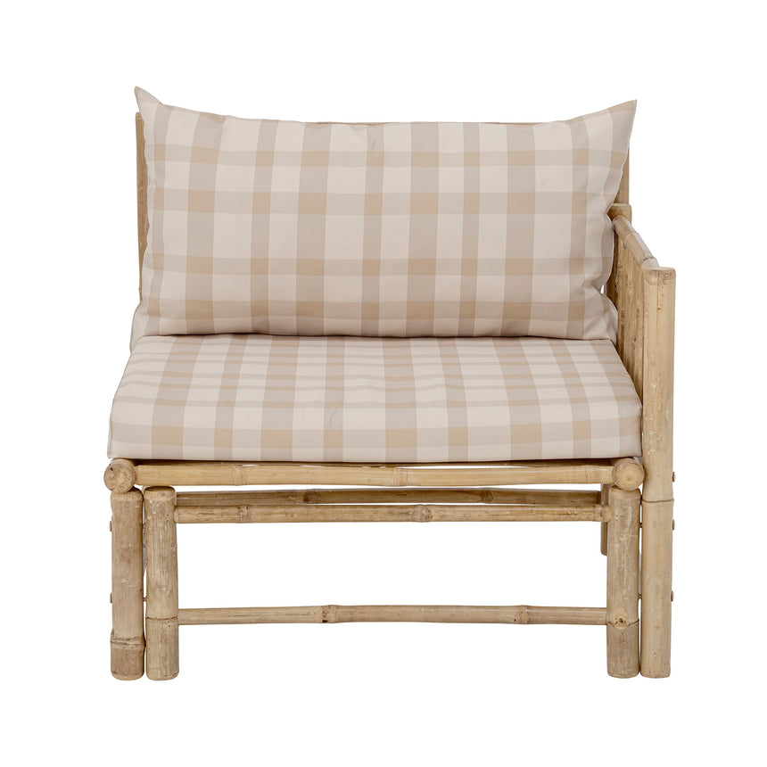 Korfu Modul-Sofa rechte Ecke, Natur, Bambus - ZEN ZONE Furniture
