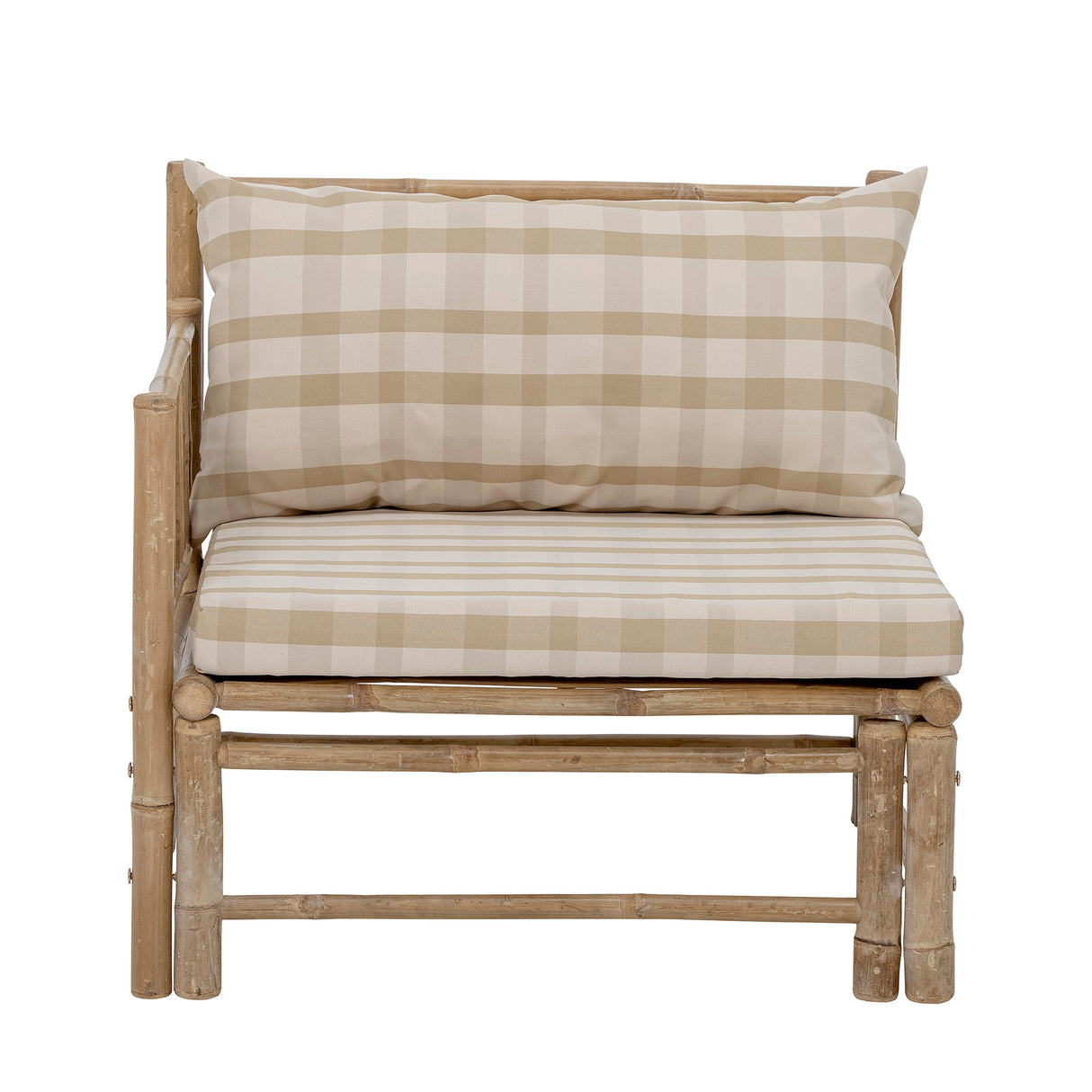 Korfu Modul-Sofa linke Ecke, Natur, Bambus - ZEN ZONE Furniture