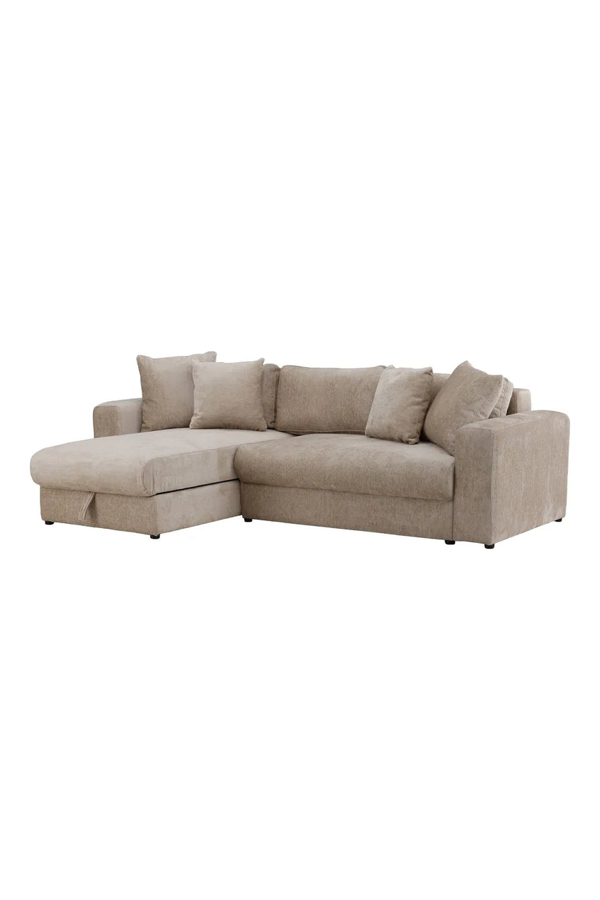3-Sitzer Sofa Bellman in beige, 250x162 cm von Venture Home – Bild 2