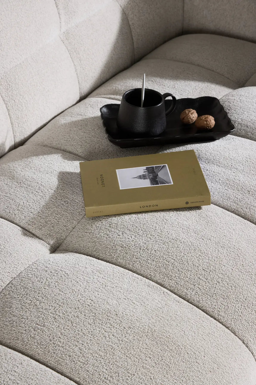 3-Sitzer Sofa Malou in beige, 238x98x70 cm von Venture Home – Bild 17