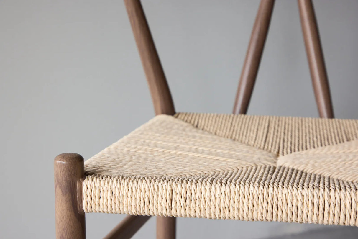 Alfons Essstuhl Holzoptik / Naturseil von Venture Home – Produktbild 3