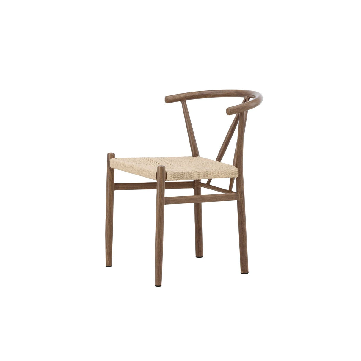 Alfons Essstuhl Holzoptik / Naturseil von Venture Home – Produktbild 7