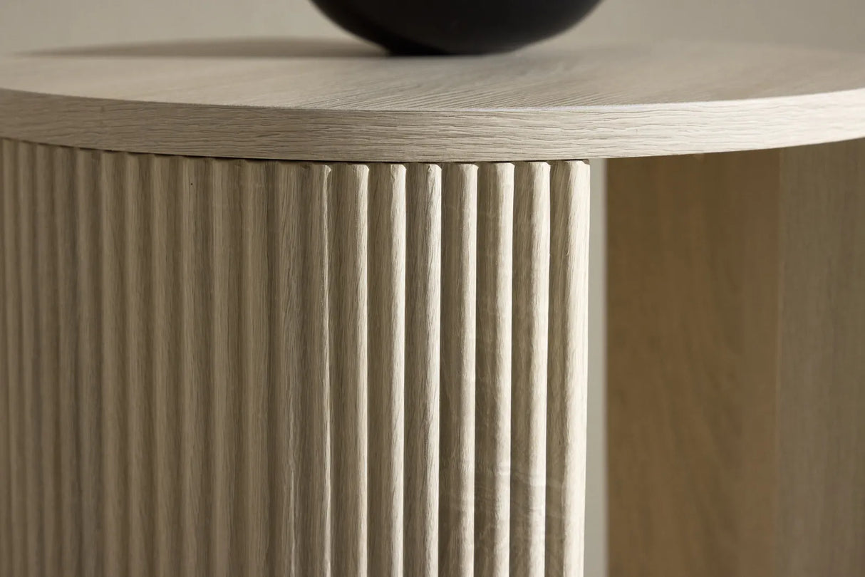 Beistelltisch Bristol in tünchenfarbener beige ⌀40 von Venture Home – Bild 31