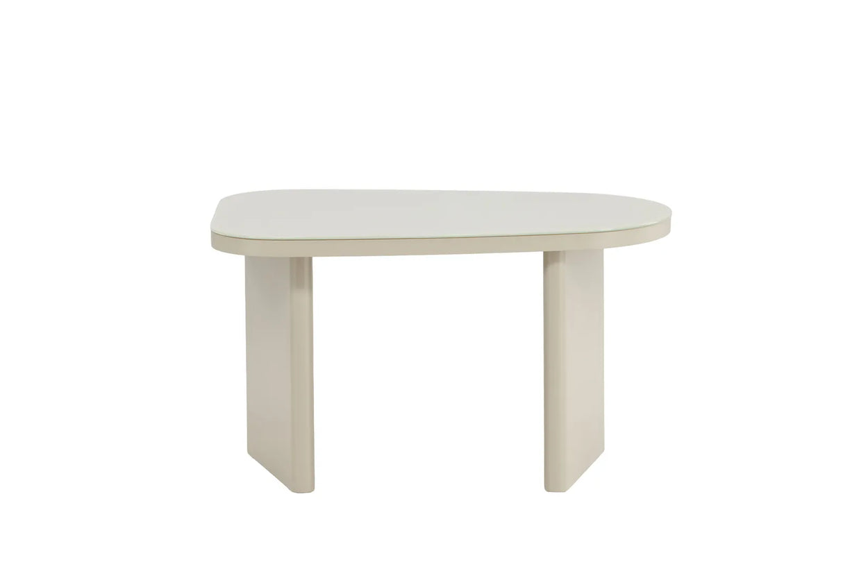 Beistelltisch Grönvik mit Glasoberfläche in beige, 45x70x41 von Venture Home – Bild 17