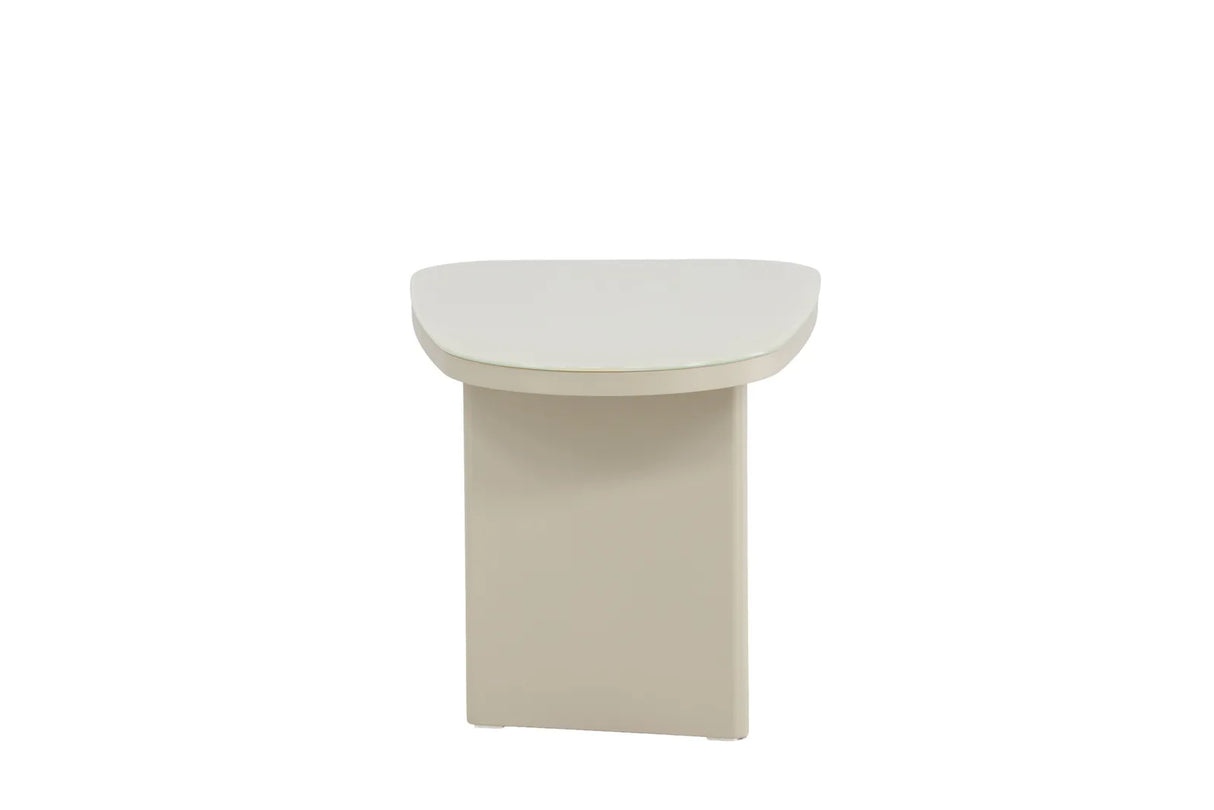 Beistelltisch Grönvik mit Glasoberfläche in beige, 45x70x41 von Venture Home – Bild 20