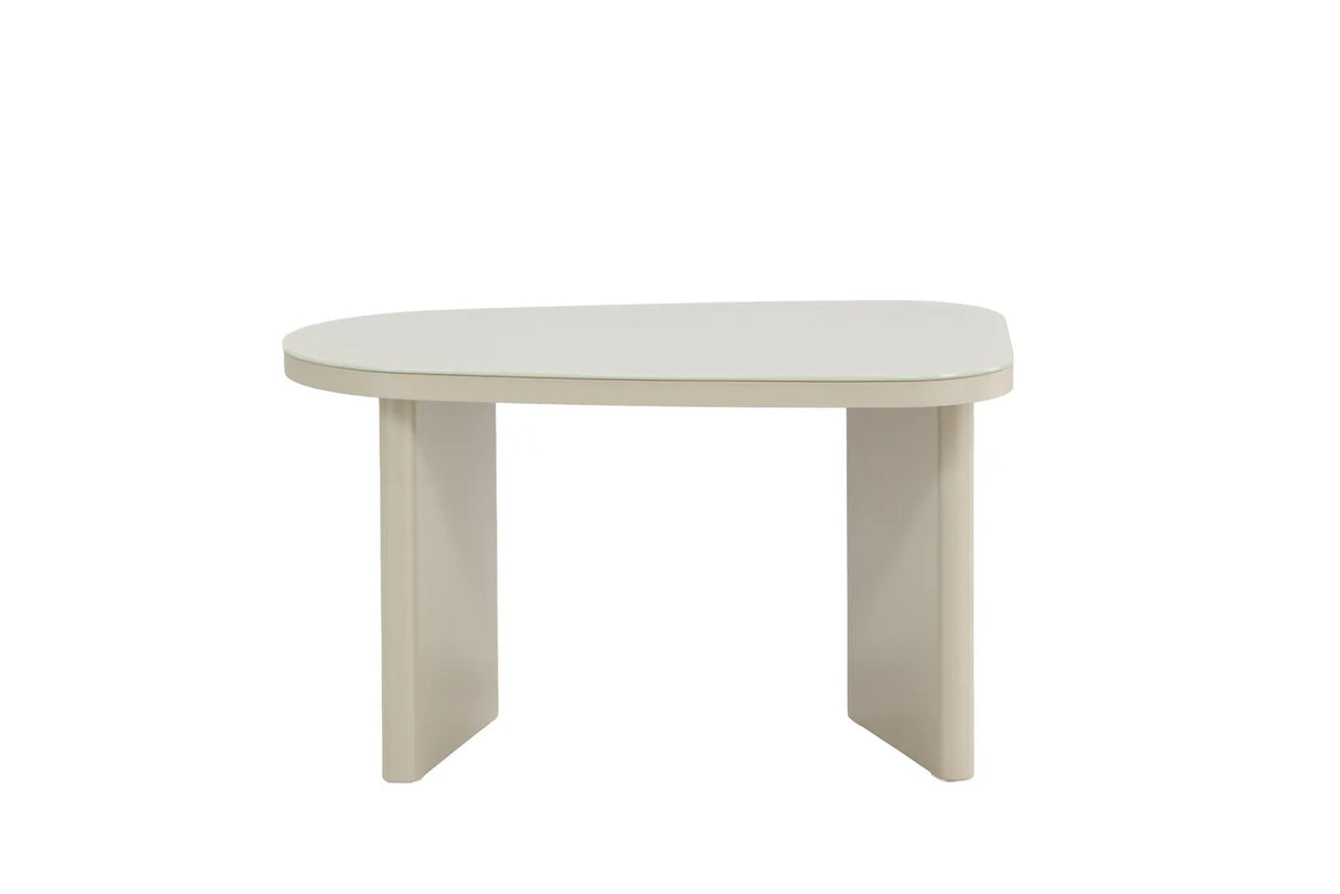 Beistelltisch Grönvik mit Glasoberfläche in beige, 45x70x41 von Venture Home – Bild 23