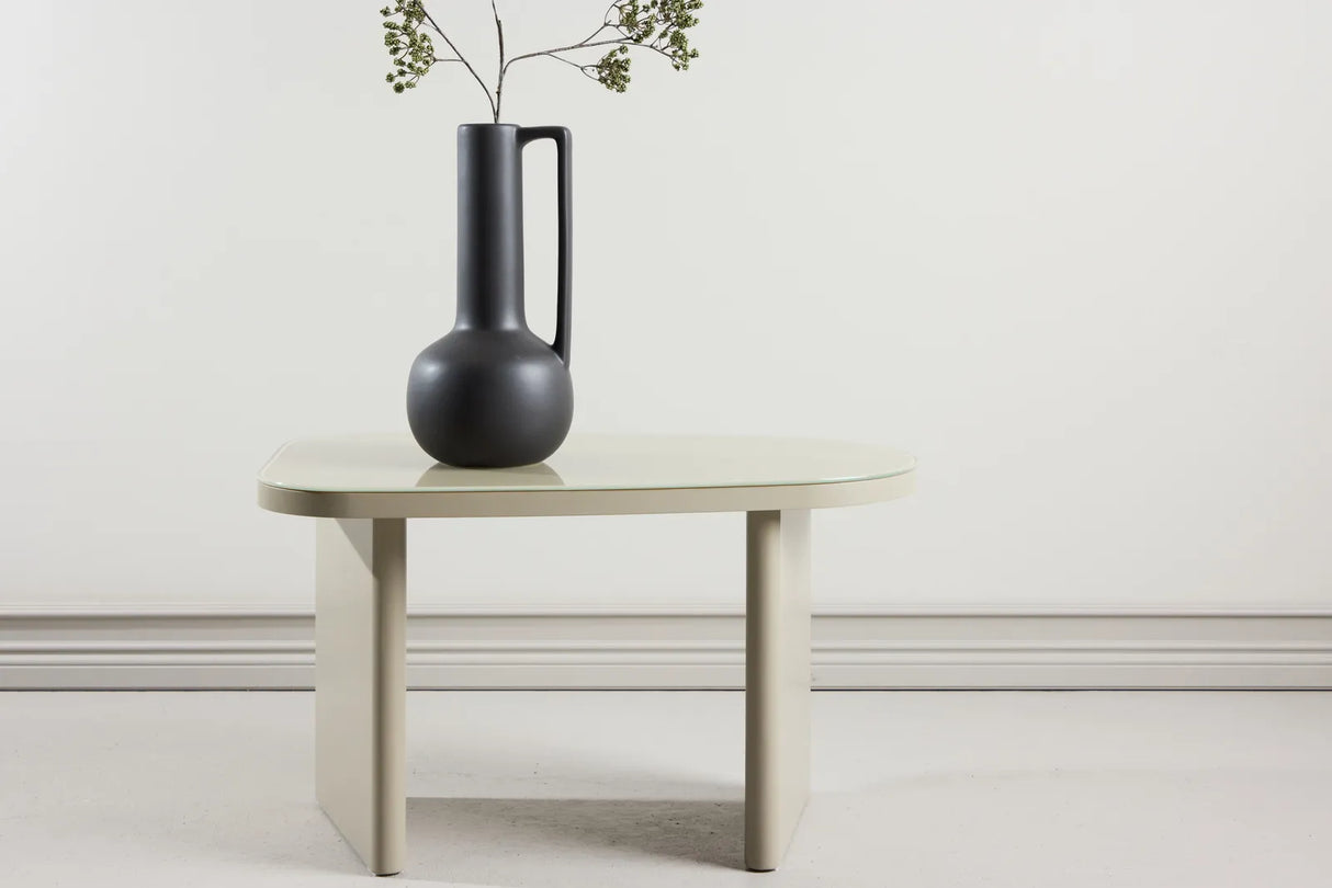 Beistelltisch Grönvik mit Glasoberfläche in beige, 45x70x41 von Venture Home – Bild 29