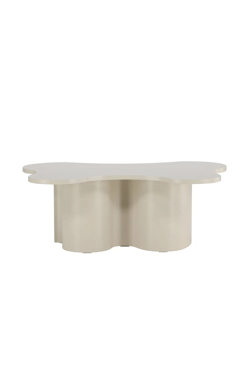 Couchtisch Flow in beige, 80x120x45 cm von Venture Home – Bild 1