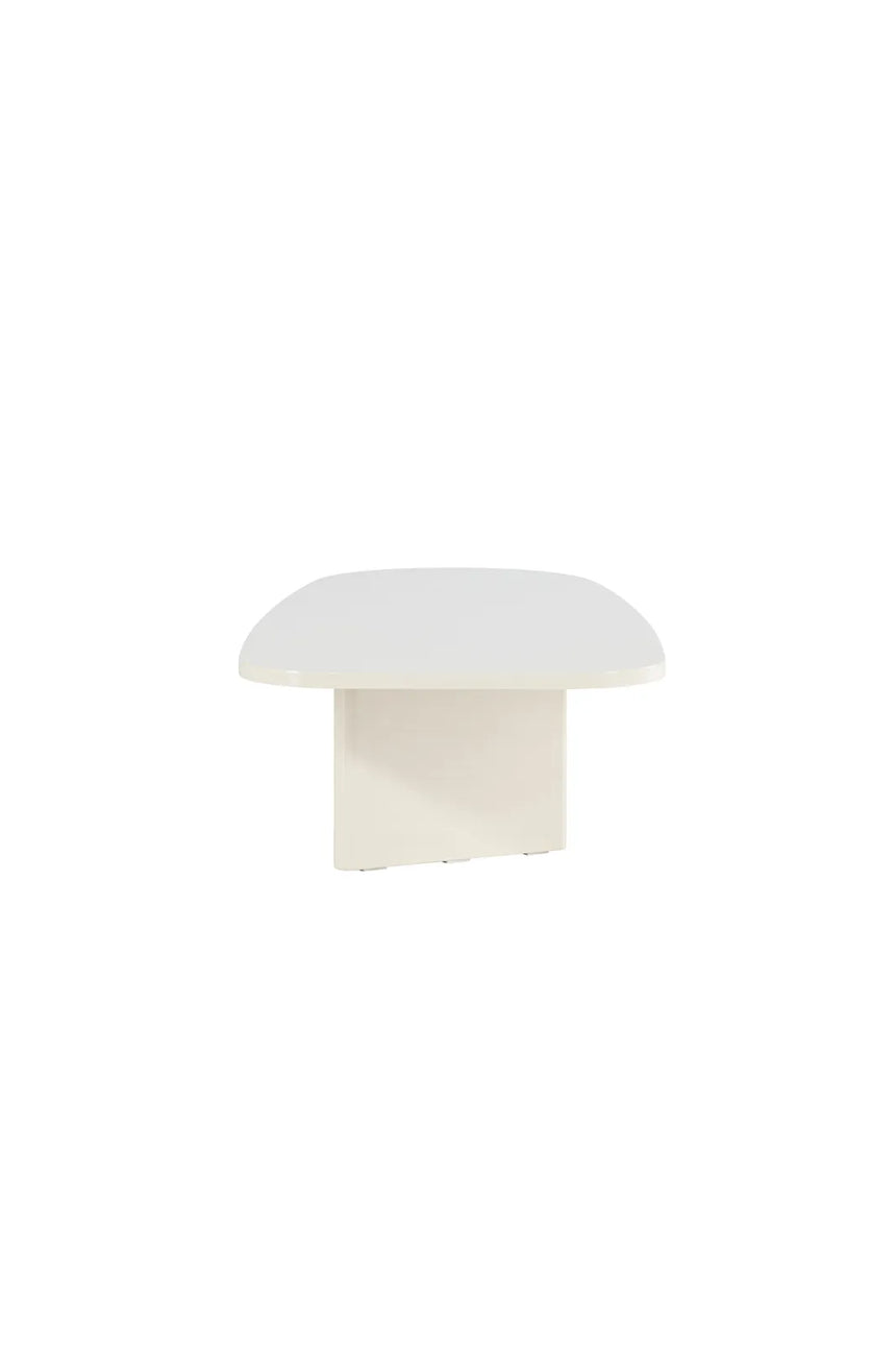 Couchtisch Grönvik in glänzendem beige, 65x130x33 cm von Venture Home – Bild 4