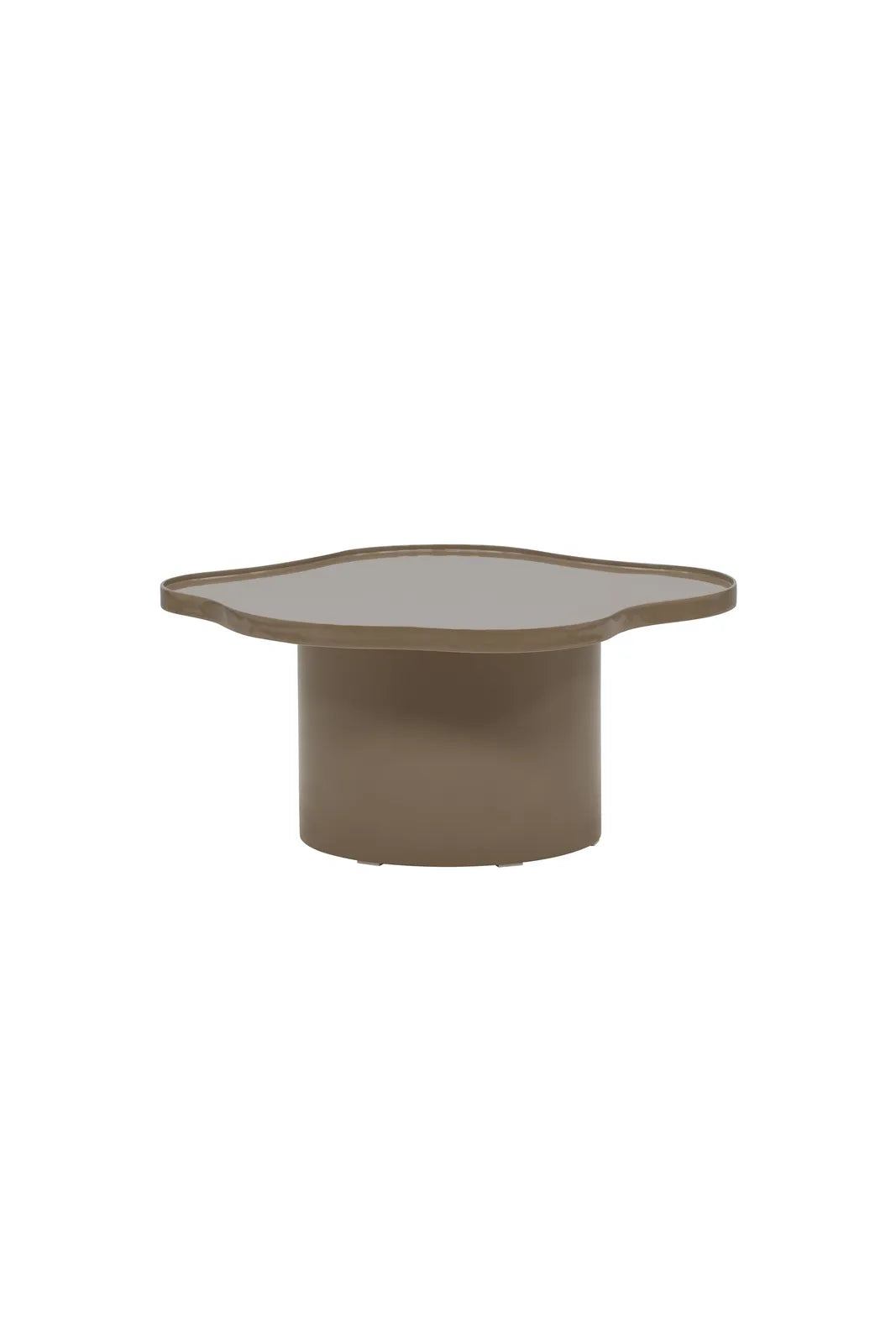 Couchtisch Ilse in glänzenden braun ø90 von Venture Home – Bild 1