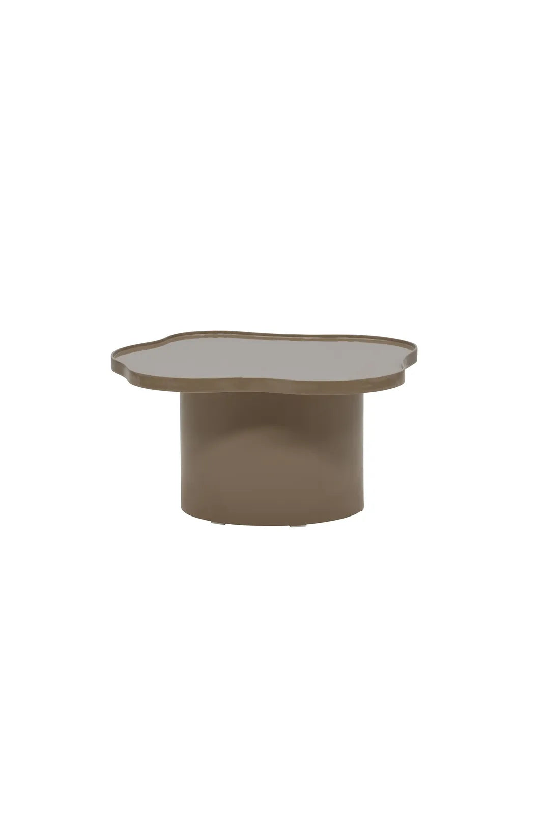 Couchtisch Ilse in glänzenden braun ø90 von Venture Home – Bild 3