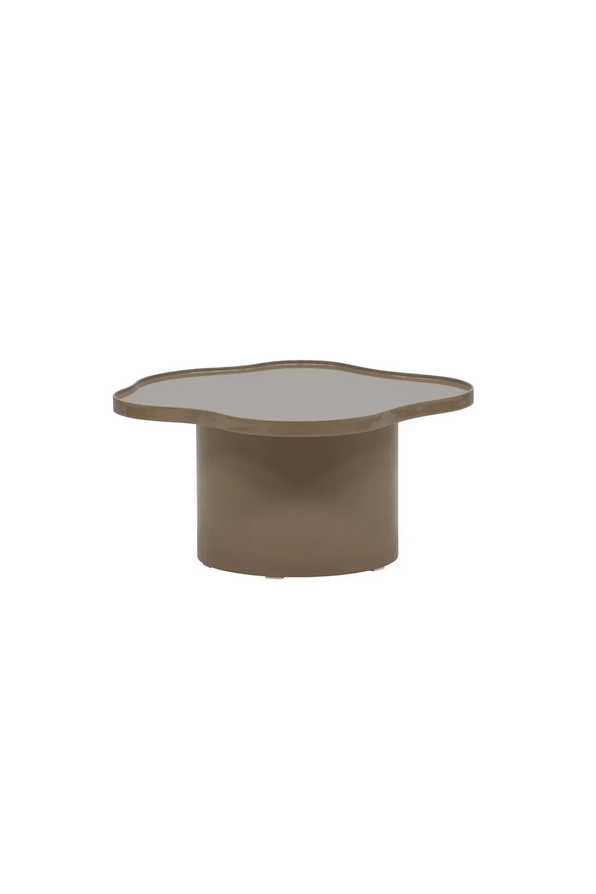 Couchtisch Ilse in glänzenden braun ø90 von Venture Home – Bild 4