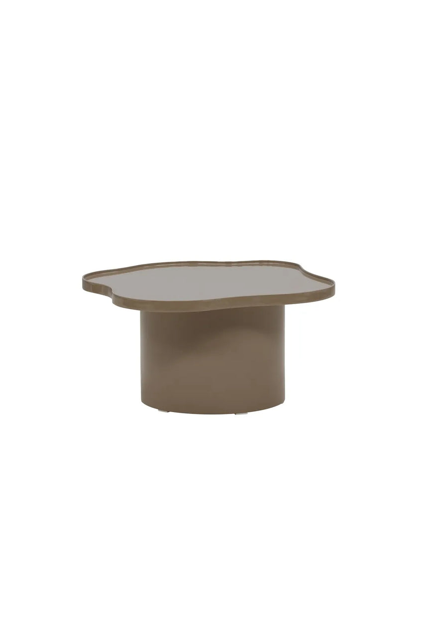Couchtisch Ilse in glänzenden braun ø90 von Venture Home – Bild 5