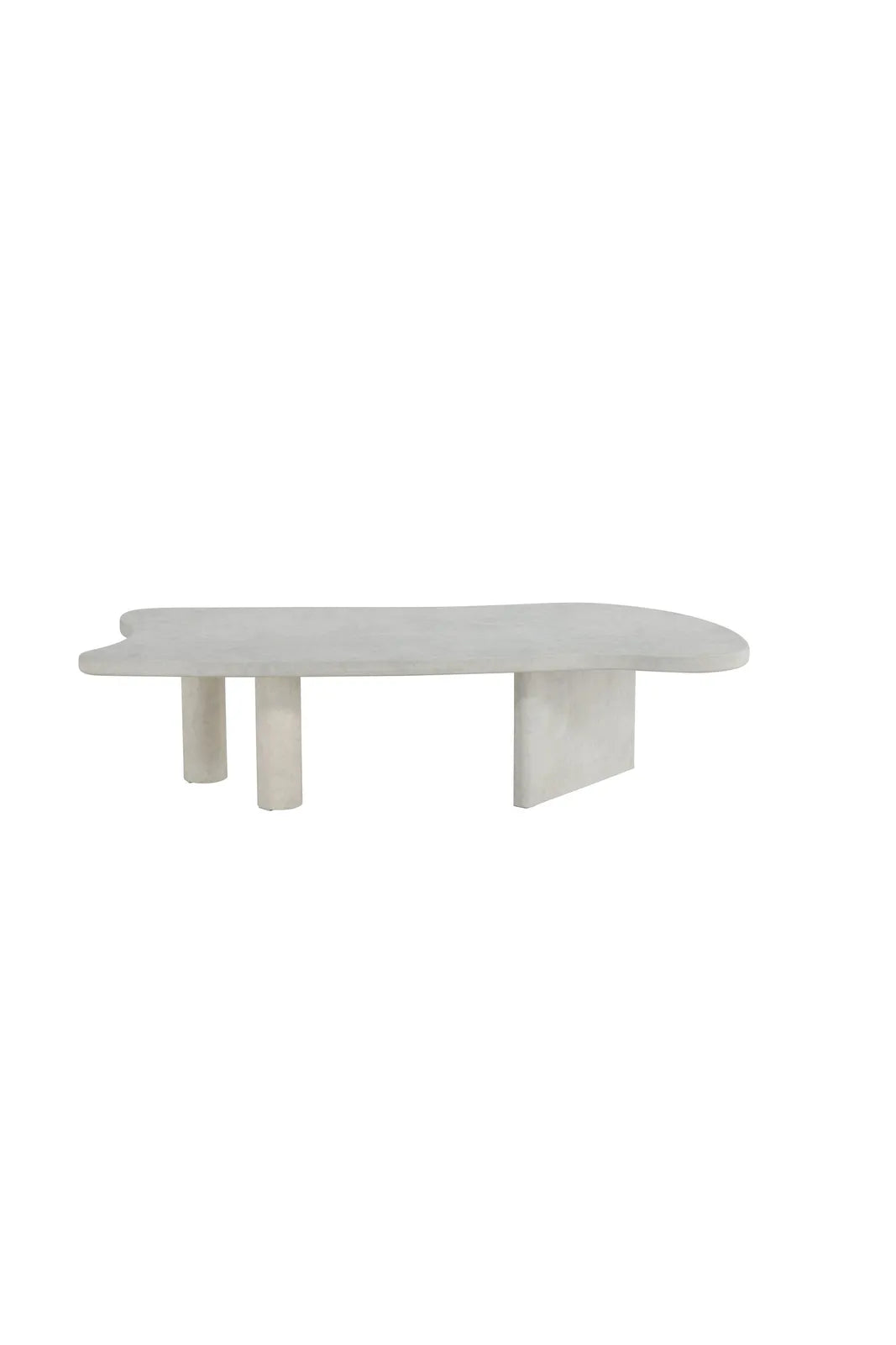 Couchtisch Polle mit hellgrauer Betonoptik, 60x160x40 cm von Venture Home – Bild 7