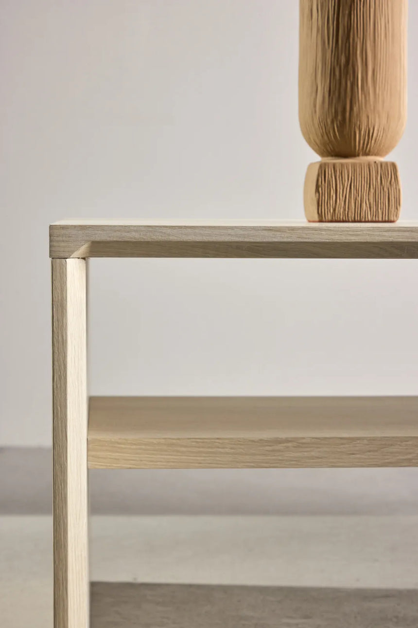 Couchtisch Telemarket in tünchenfarbenem Weiß, 50x110x38 cm von Venture Home – Bild 17