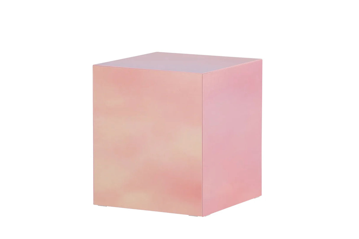 Couchtisch York in rosa, 40x40x45 cm von Venture Home – Bild 18