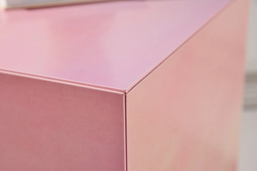 Couchtisch York in rosa, 40x40x45 cm von Venture Home – Bild 30