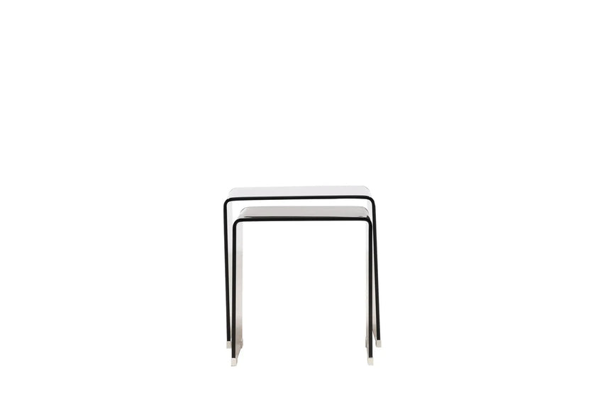 Duo Beistelltisch Telemark aus braunem Glas von Venture Home – Bild 12