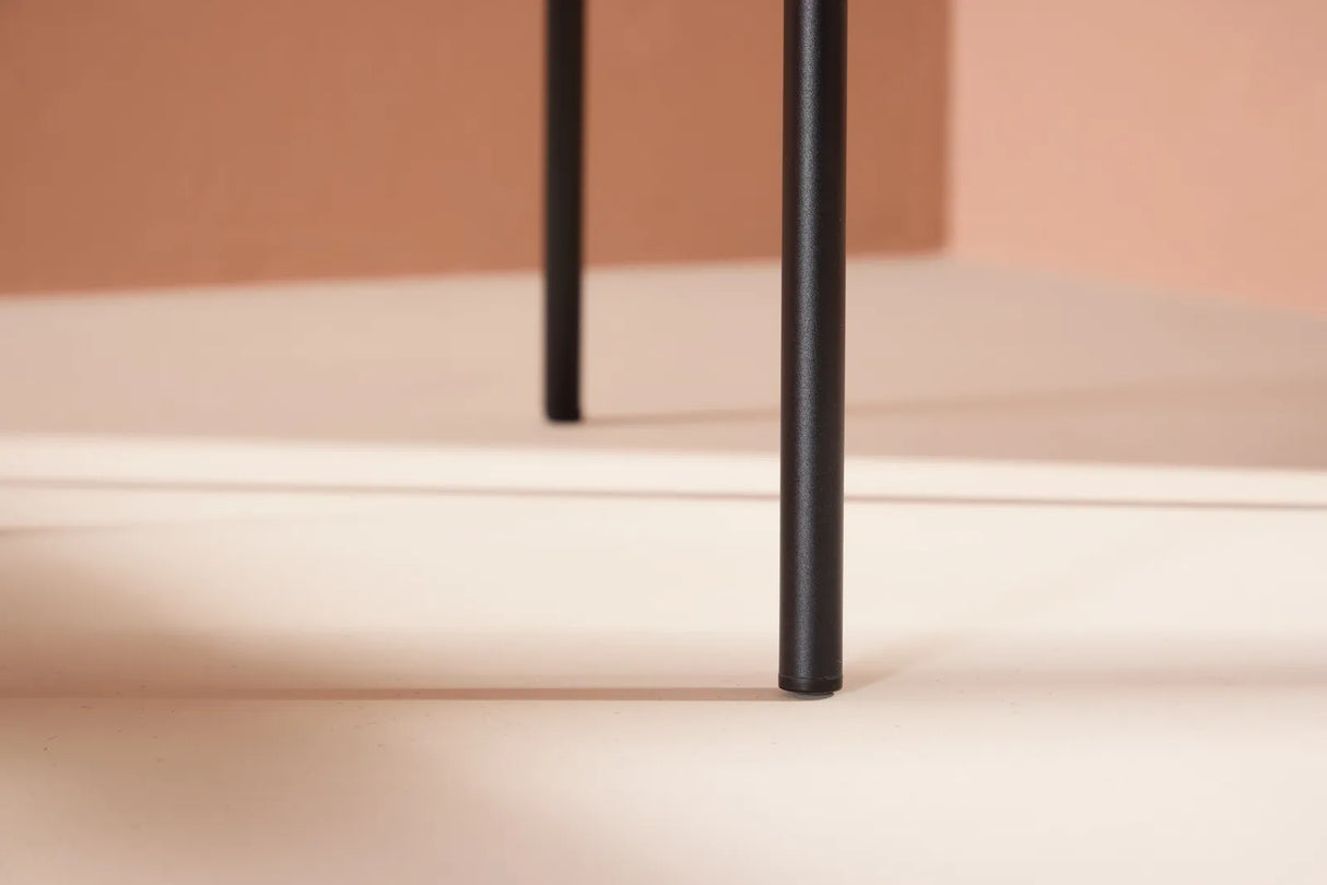 Edina Esszimmerstuhl Schwarz / Braun Leinen von Venture Home – Produktbild 5