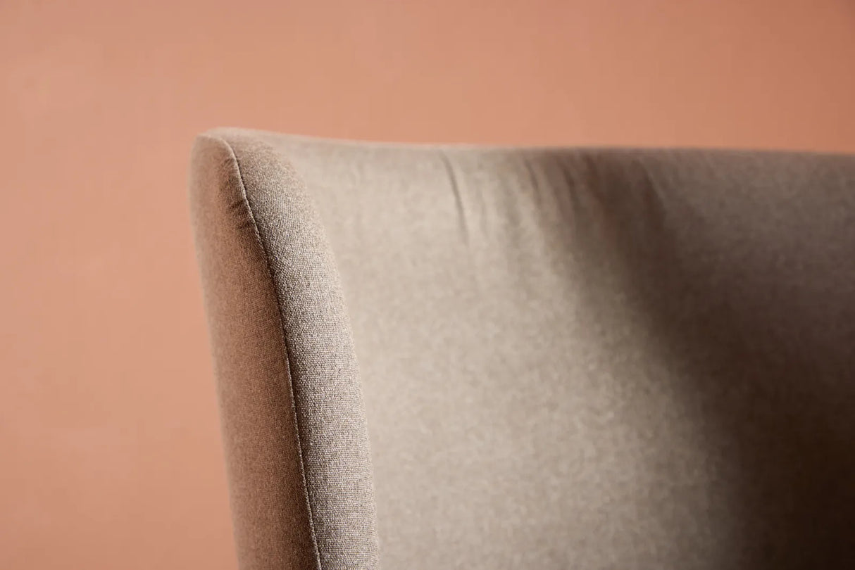 Edina Esszimmerstuhl Schwarz / Braun Leinen von Venture Home – Produktbild 6