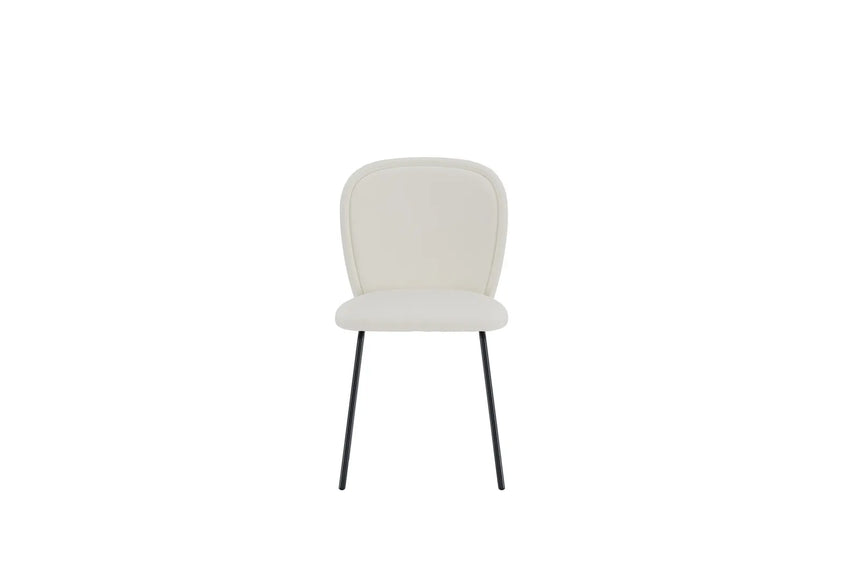 Essstuhl Carl cremefarbend von Venture Home – Bild 5