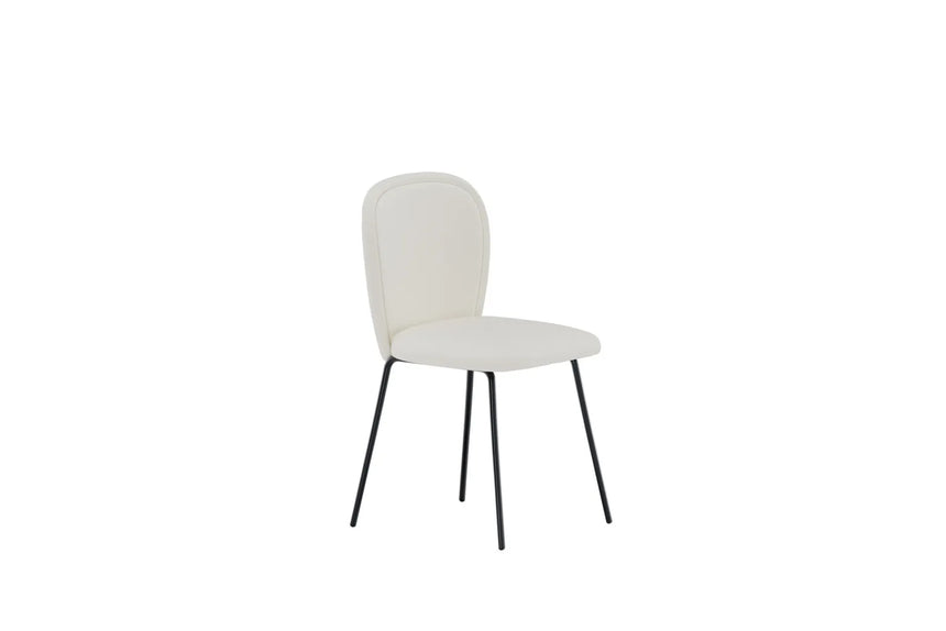 Essstuhl Carl cremefarbend von Venture Home – Bild 6