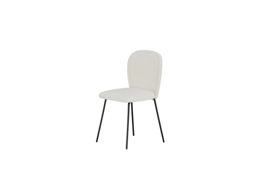 Essstuhl Carl cremefarbend von Venture Home – Bild 7