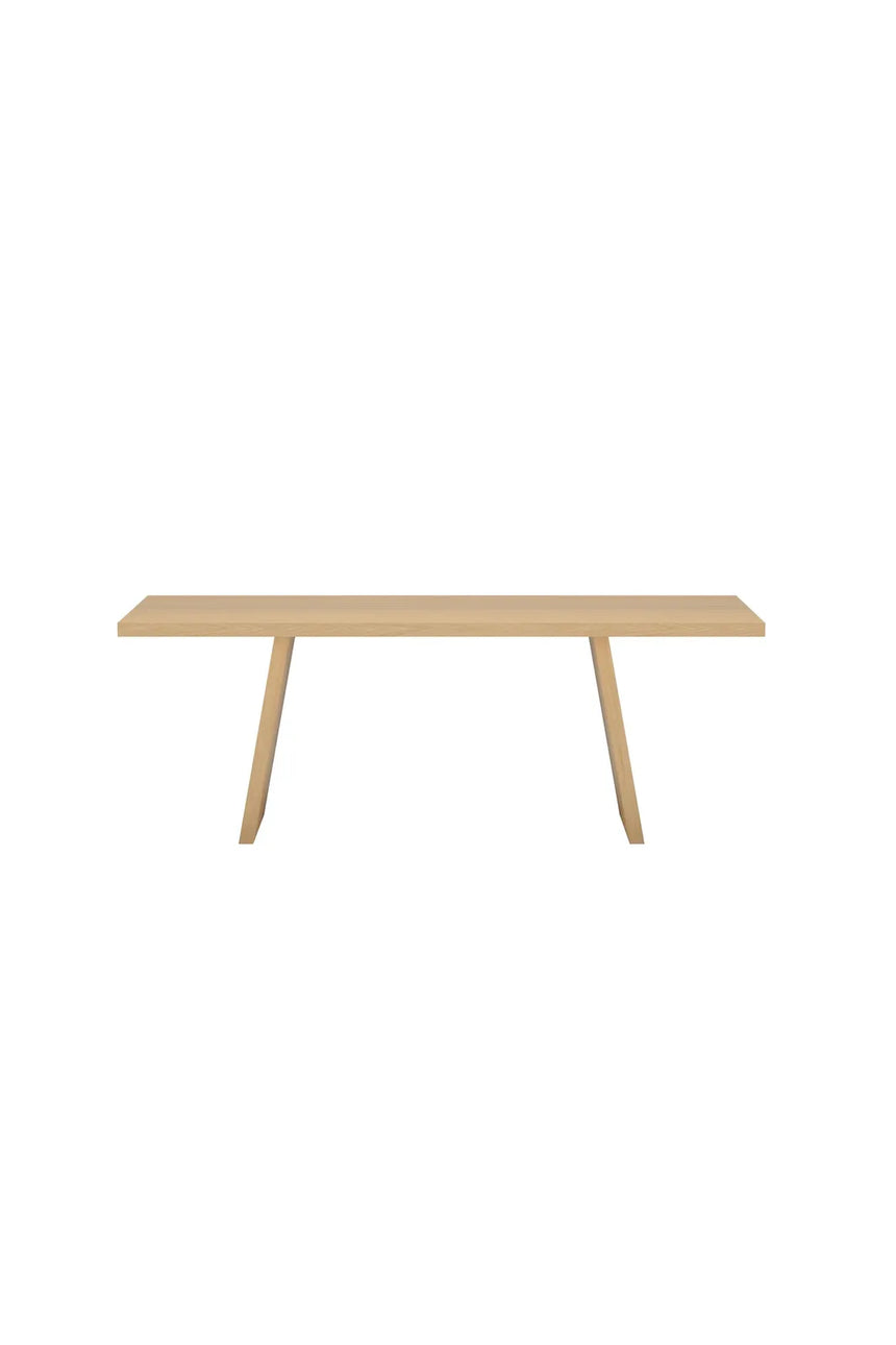Esstisch Logga naturfarbend, 100x210x76 cm von Venture Home – Bild 1