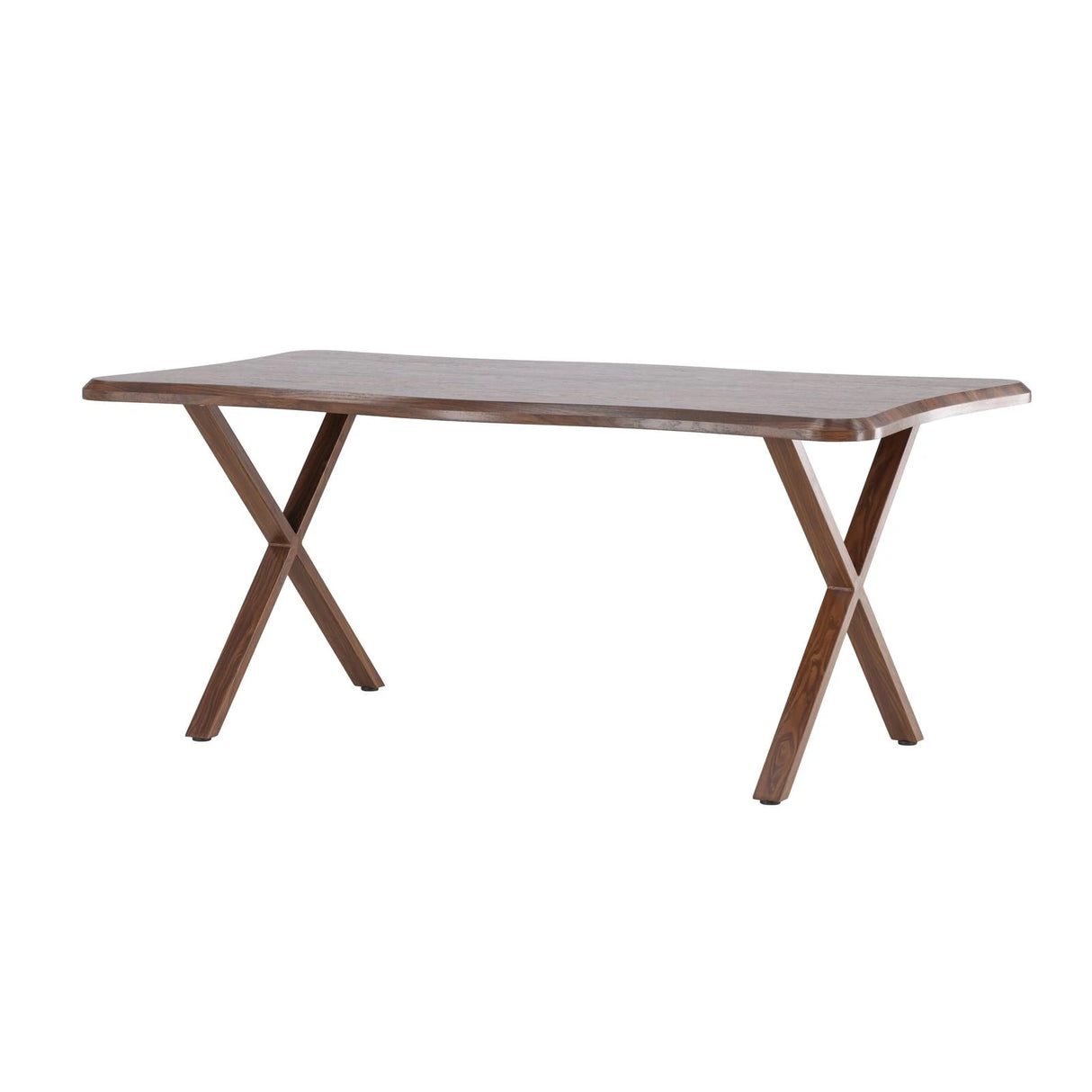 Fiona Esstisch 180x90x75 cm - MDF mit Walnuss 3D Papier von Venture Home – Produktbild 7