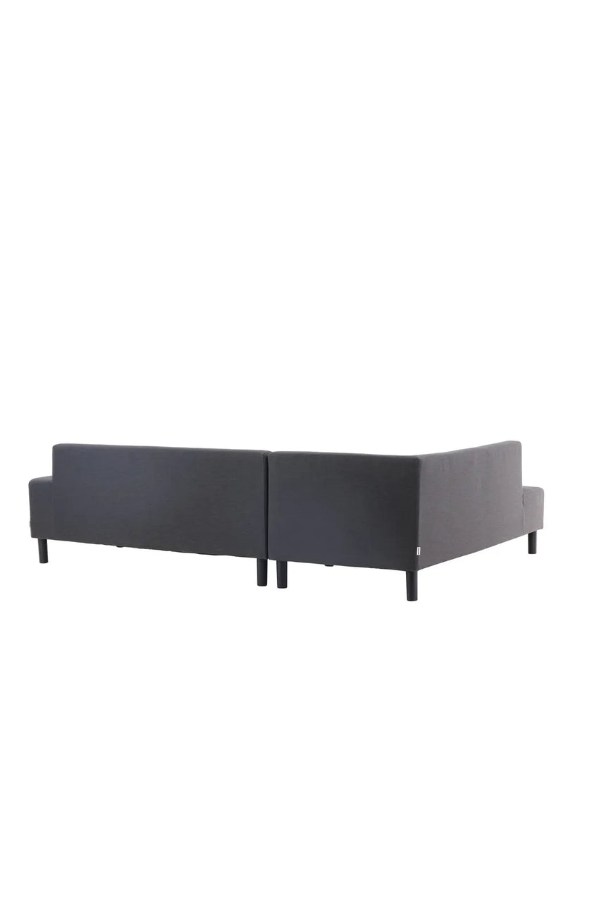 Garten Ecksofa-Set Mecka aus Acryl und Aluminium in Dunkelgrau von Venture Home – Bild 8